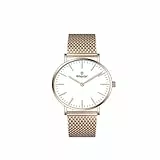 Weayege Armbanduhren für Damen,Damen Analog Quarz Armbanduhr,Women Watch Lederband Luxus Quarzuhren wasserdichte Mode Kreative Armband für Damenuhr