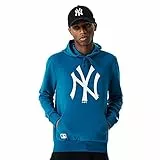 New Era MLB Seasonal Team Logo Hoody Neyyan Sweatshirt für Herren, Herren, Sweatshirt, 12485714, Türkis, M