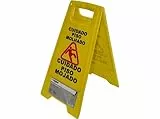 Warnschild für nasse Böden, 62 cm, 65000