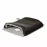 Space Wallet Veganes Slim Wallet schwarz - Sehr kleine Geldbörse/Portemonnaie - 15 Karten + Geldscheine - Kartenetui mit Scheinfach - Vegan Classic Night Guard
