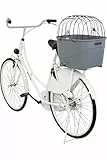 TRIXIE 13115 Fahrradkorb für Gepäckträger, Kunststoff/Metall, 3000 g, 36 x 47 x 46 cm