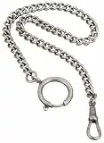 PUREgrey Taschenuhrkette Altsilber für alle Taschenuhren die Nicht NEU sind