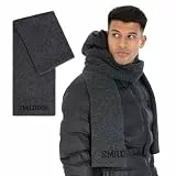 SMILODOX Schal Arctic, Unisex Halsschal Damen & Herren, Stylisch & Warm Halstuch, Extra Langer & Breiter Winterschal, Halswärmer, Perfekt für Winter, Sport & Outdoor Kleidung