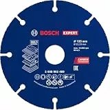 Bosch 1x EXPERT Carbide Multi Wheel Trennscheibe (für Hartholz, Holz mit Nägeln, Ø 125 mm, Professional Zubehör Kleiner Winkelschleifer)