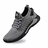 Sport Schuhe Männer, Laufschuhe Mit Dämpfung Herren, Turnschuhe Luftpolster Shoes Halbschuhe Mit Schnürsenkel Fashion Leicht Joggingschuhe rutschfeste Herrenschuhe Outdoor Fitness Walkingschuhe