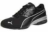 PUMA Herren Tazon 6 FM Low-Top Trainer, Puma Black-Puma Silver, 48.5 EU