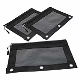 TEHAUX 3stücke Federmäppchen Für Ordner Mit Reißverschluss Stiftetasche Aus Polyestermaterial Leicht Zu Reinigen Und Praktisch Für Aufbewahrung Von Dokumenten Und Stiften