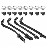 BESPORTBLE 4 Stück Inline Schnalle Ersatz: Universelle Ersatzschnalle Inliner Mit Schnellverschluss, Skates ZubehöR Für Inline Skates Reparatur Und Sicheren Halt