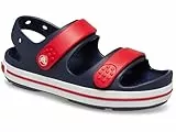 Crocs Unisex Kinder Crocband Cruiser Sandal K Sandalen, Navy/Varsity Red, 29/30 EU