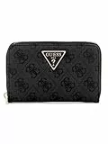 GUESS Laurel II SLG Medium Zip Around Wallet Coal Logo