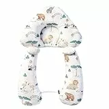 NAVESO Lagerungskissen 45 x 70 cm, U Form Hug Kissen Verstellbare Abnehmbar Und Waschbar