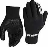 Cressi Resilient Gloves 3mm XL - Unisex Ultra Grip Handschuhe aus weichem Neopren Schwarz 3 mm, zum Tauchen, Angeln, Schnorcheln, Surfen, Paddeln, Kajakfahren und Schwimmen, XL