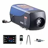 VEVOR Dieselheizung Lufterhitzer 8 kW DC 12 V/24 V tragbare Standheizung mit Fernbedienung & LCD-Bildschirm, geringe Geräuschentwicklung, 10 L Kraftstofftank für LKW Wohnmobile