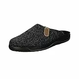 Rohde Damen, Frauen, Pantoletten, Slipper,Sandalen,Freizeitschuhe,Schlupfschuhe,schluepfschuhe,Slipper,Slides,Slip-ons,Mules,ANTHRAZIT,43 EU