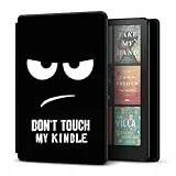 TNP Hülle für Kindle Paperwhite 12. Generation 2024 / Kindle Colorsoft Signature Edition – 7' PU-Leder Schutzhülle für Kindle Paperwhite Kids mit Auto Sleep/Wake, Nicht berühren