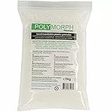 Polyshape Polymorph - formbare Plastikgranulate für Selbermachen, Zahnprothesen, Spezialeffekte - 1kg Beutel