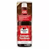 Doppelherz Energie Tonikum - Mit B-Vitaminen, Extrakte aus Weißdornfrüchten, Melissenblätter sowie Konzentrat aus Rotwein - 1000 ml