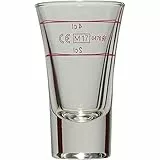 Bormioli Rocco Dublino 5,7 cl Schnapsglas Likörglas Stamper, Rotring-Füllstrich 2+4 cl, 12 St.