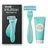 Wilkinson Sword Intuition Bikini Care Duo Bikinirasierer für Damen, plus After Shave Lotion, 1 Damenrasierer Ersatzklinge