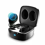 Motorola Lifestyle Vervebuds 100 - Bluetooth In-Ear Kopfhörer (kabellos) - 14 Std - IPX5 Waterproof - Kompatibel mit Alexa, Siri und Google Assistant - Schwarz