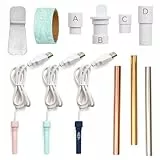 We R Memory Keepers WR660579 Set mit Folienfeder Foil Quill Starter Kit, Vorteilsset enthält über 12 Teile, Mehrfarbig, One Size, Piece