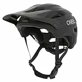 O'NEAL | Mountainbike-Helm | Enduro All-Mountain | Lüftungsöffnungen zur Belüftung & Kühlung Größenverstellsystem, Sicherheitsnorm EN1078 | Helmet Trailfinder Solid | Erwachsene | Schwarz | Größe S/M