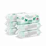 by Amazon Sensitive Baby-Feuchttücher 336 Tücher, Unparfümiert, 6 Pack à 56 Stück (Früher Eine Marke Von Mama Bear, Identisches Produkt)
