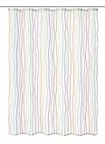 Kleine Wolke Duschvorhang Jolie, 180x200 cm,Multicolor