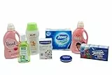 tanner DER KLEINE KAUFMANN TANNER Deco - Baby Pflege Set, mit Creme / Shampoo / Waschmittel uvm., lebensmittelechtes Design, 0408.3