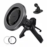 ESR Handyhalterung Auto für Magsafe Autohalterung, Lüftung/Armaturenbrett Magnetische KFZ Handyhalterung für iPhone Air/17/16/16e/15/14/13/12/Google Pixel 10/Samsung/Android, alle Smartphones, Schwarz