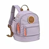 LÄSSIG Kinderrucksack mit Brustgurt Kindergartentasche Kindergartenrucksack 6,5L ab 3 Jahren/Mini Backpack Lilac