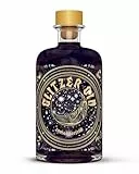 Glitzer Black Gin - Zodiac Edition - 0,5 Ltr. - 40% vol. - Black Gin mit mystischem Glitzer-Effekt