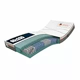 M line Slow Motion Xtra Fit Matratze, Taschenfeder, viskoelastischer Schaum, Weiß, 80 x 200 x 23 cm
