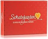 nalara Schatzkarten - Personalisierbares romantisches Geschenk zum Valentinstag sowohl für sie als auch ihn - Die optimale Überraschung für euren Jahrestag