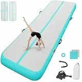airtrack matte mit elektrischer Luftpumpe 10cm hoch 3 M Tumbling Matten Aufblasbare turnmatte Matte gymnastikmatte Yogamatte Camping Trainingsmatte