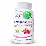 EuRhoVITAL D Mannose Plus Kapseln mit Cranberryextrakt, 90 vegane Kapseln
