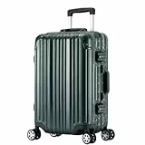 Travelhouse Koffer Handgepäck · Aluminium-Rahmen · Hartschale Polycarbonat · 4X Silent Move Doppelräder · 2X TSA Zahlenschloss · S-55cm