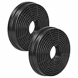 vhbw 2x Filter Aktivkohlefilter kompatibel mit Respekta CH 22058 IXB, CH 22078 IXB, CH 22098 IXA, CH 3100 GIS, CH 3100 GISS Dunstabzugshaube