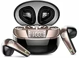 Kicoeon Kabellose Ohrhörer, Bluetooth 5.3 Kopfhörer in Ear mit 4 ENC, Bluetooth Earbuds 40H Spielzeit, Mini Earbuds IPX7 Wasserdicht