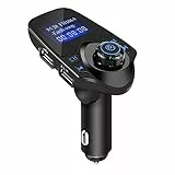 Yctze T11 Bluetooth-Freisprecheinrichtung, MP3-Player, FM-Transmitter, USB-Ladegerät Auto Ladegerät Zigarettenanzünder Auto Bluetooth FM Sender