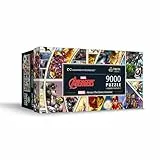 Trefl Prime - Puzzle UFT: Marvel - Across The Comic Universe - 9000 Teile, Großes Puzzle, Dickste Pappe, Bio, EKO, Collage mit Superhelden, Unterhaltung für Erwachsene und Kinder ab 12 Jahren