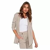 JDY Damen JDYGEGGO L/S JRS NOOS Lässiger Blazer, Chateau Gray, L