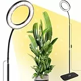 COKOLILA 80 LED 5V3A Pflanzenlampe LED Vollspektrum, 360° verstellbarer flexibler Schlauch Pflanzenlicht mit Ständer,3/9/12 Auto-Timer,58-170 cm Einstellbar Boden stehend Grow Light für Zimmerpflanzen