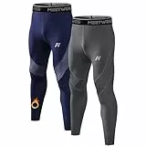 MEETWEE Thermounterhose Herren, Thermounterwäsche Lange Unterhose Winter Leggings Funktionsunterwäsche Skiunterwäsche Warme Unterwäsche Männer