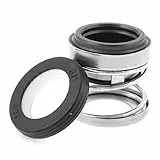 sourcing map 15mm Interne Dmr Wasserpumpe Gummiblag Gleitringdichtung Wellendichtring