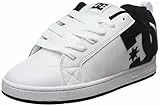 DC Shoes Herren Court Graffik Schuh, White/Black/Black, 47 EU