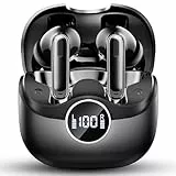 ANC In Ear Kopfhörer Bluetooth Noise Cancelling, 2026 Bluetooth 5.4 Kopfhörer mit -45 dB ANC, Adaptive Geräuschunterdrückung, Kopfhörer Kabellos Bluetooth mit 6-Mic KI Klarer Anruf, IP7, 40H Spielzeit
