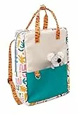 NICI Rucksack 34x24x10cm mit kleinem Kuscheltier Koala 10cm bunt - Rucksack mit Kuscheltier für Jungen und Mädchen - Abnehmbarer Pluschspielzeug Weich und Flauschig