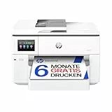 HP OfficeJet Pro 9730e A3-Multifunktionsdrucker, Drucken bis A3, Scannen, Kopieren, 6 Monate gratis drucken Instant Ink inklusive, WLAN, LAN
