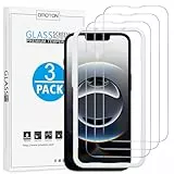 OMOTON für iPhone 16e für Panzerglas mit Montagerahmen, kompatibel mit iPhone 16e Schutzfolie, Anti-Kratzer, Bläschenfrei, 3 Stück